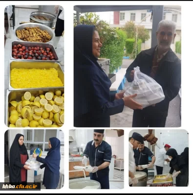 برپایی سفره ضیافت به مناسبت میلاد با سعادت حضرت علی(ع)