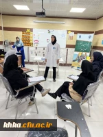 حضور پر افتخار دانشجو معلمان مرکز آموزش عالی حضرت خدیجه کبری(س) دزفول در مرحله استانی یازدهمین جشنواره تدریس برتر  9