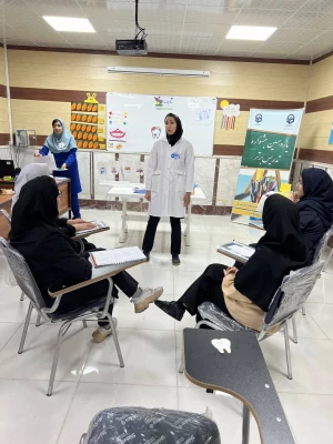 حضور پر افتخار دانشجو معلمان مرکز آموزش عالی حضرت خدیجه کبری(س) دزفول در مرحله استانی یازدهمین جشنواره تدریس برتر  9