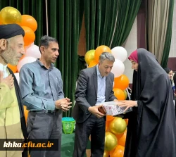 برگزاری جشن میلاد با سعادت مظهر عصمت و نجابت حضرت فاطمه معصومه (س) در مرکز آموزش عالی حضرت خدیجه کبری (س) دزفول  2