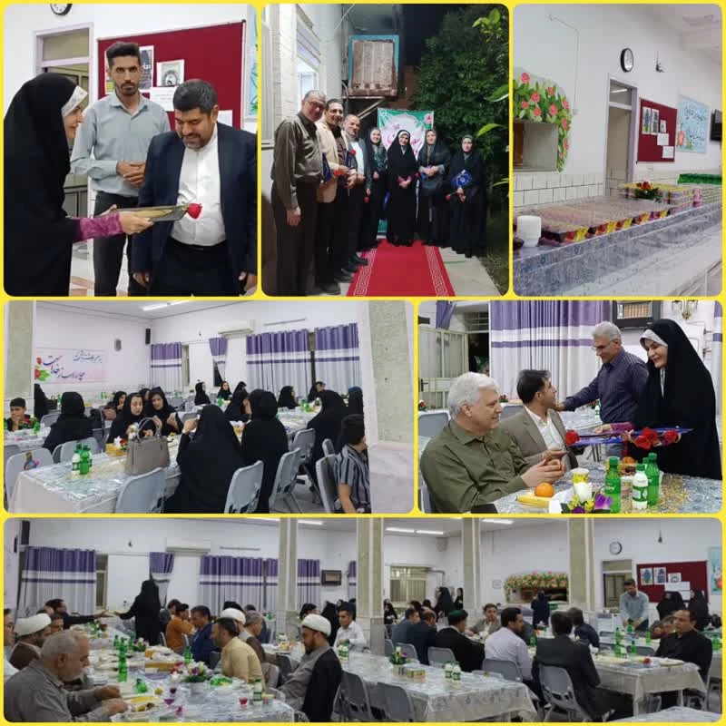 برگزاری مراسم ضیافت شام به مناسبت گرامیداشت مقام شامخ معلم ویژه اساتید و پیشکسوتان  2