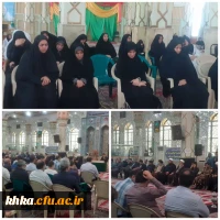 حضور در مراسم شهادت حضرت آیت الله رئیسی در حرم مطهر سبزقبا 2