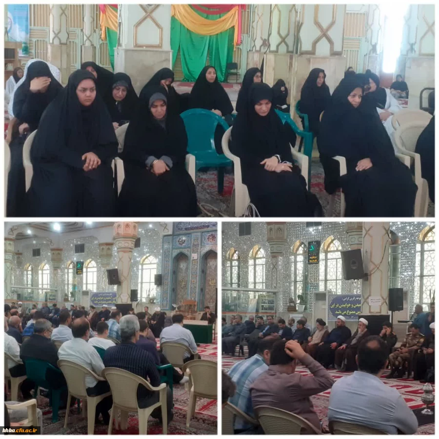 حضور در مراسم شهادت حضرت آیت الله رئیسی در حرم مطهر سبزقبا 2