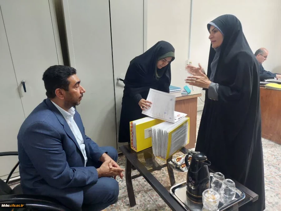 بازدید ادواری روسای ادارت مدیریت امور پردیس های استان از مرکز خدیجه کبری (س) دزفول 2