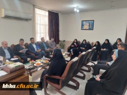 بازدید ادواری روسای ادارت مدیریت امور پردیس های استان از مرکز خدیجه کبری (س) دزفول 3