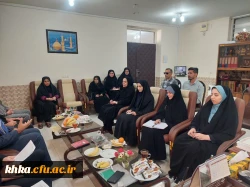 بازدید ادواری روسای ادارت مدیریت امور پردیس های استان از مرکز خدیجه کبری (س) دزفول 4