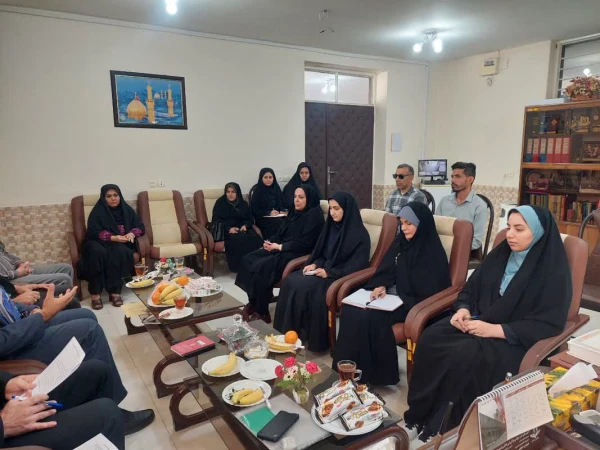 بازدید ادواری روسای ادارت مدیریت امور پردیس های استان از مرکز خدیجه کبری (س) دزفول 4