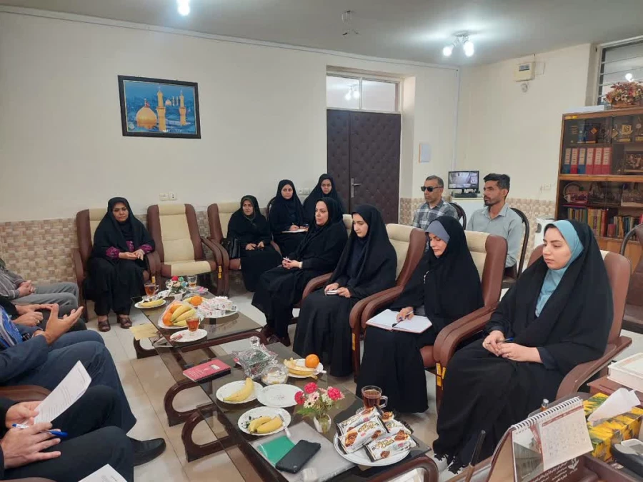 بازدید ادواری روسای ادارت مدیریت امور پردیس های استان از مرکز خدیجه کبری (س) دزفول 4