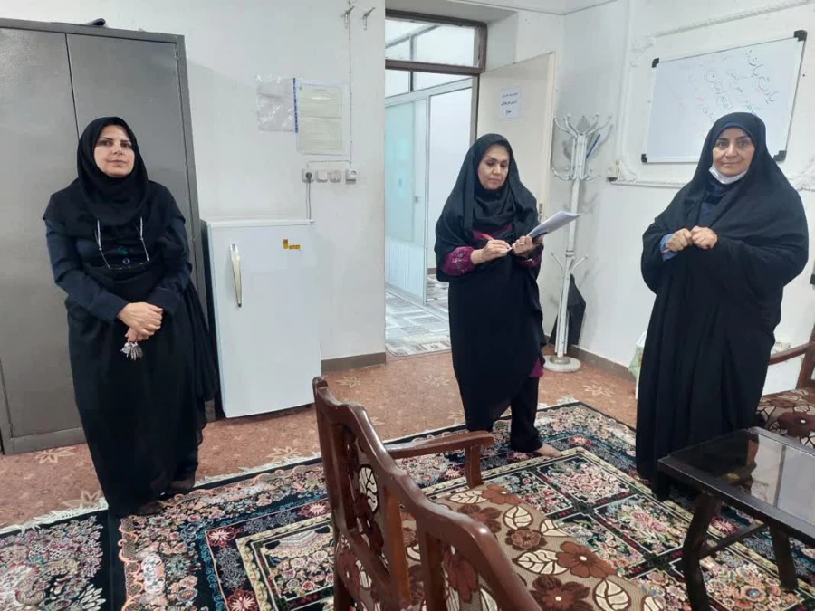 بازدید ادواری روسای ادارت مدیریت امور پردیس های استان از مرکز خدیجه کبری (س) دزفول 2