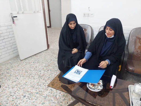 بازدید ادواری روسای ادارت مدیریت امور پردیس های استان از مرکز خدیجه کبری (س) دزفول 5