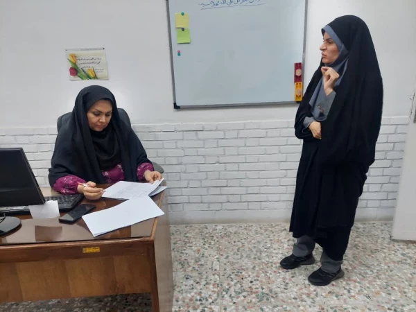 بازدید ادواری روسای ادارت مدیریت امور پردیس های استان از مرکز خدیجه کبری (س) دزفول 6