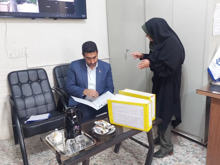 بازدید ادواری روسای ادارت مدیریت امور پردیس های استان از مرکز خدیجه کبری (س) دزفول 7
