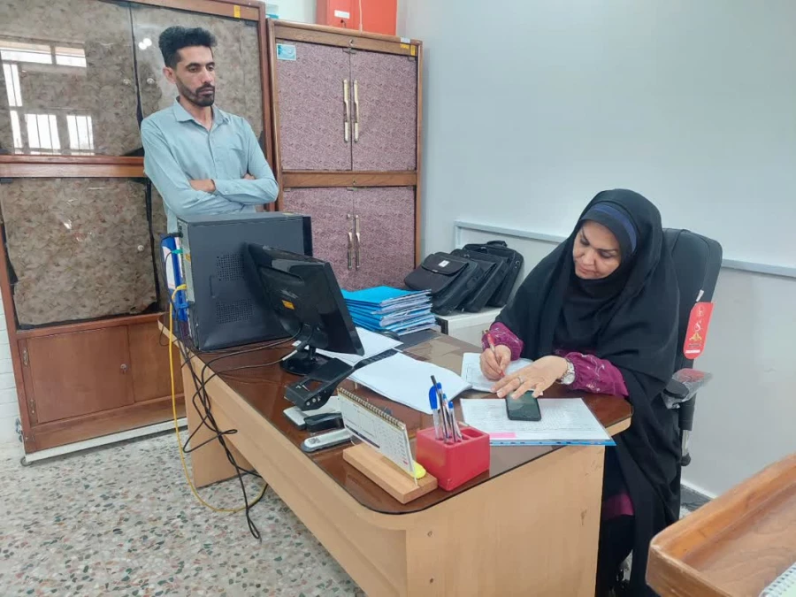 بازدید ادواری روسای ادارت مدیریت امور پردیس های استان از مرکز خدیجه کبری (س) دزفول 10