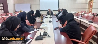 جلسه هم اندیشی دانشجویان رشته آموزش استثنایی دانشگاه فرهنگیان واحد دزفول با مسئولین اداره آموزش وپرورش استثنایی استان 