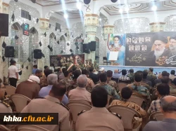 حضور رئیس، اساتید،کارکنان و دانشجومعلمان مرکز آموزش عالی حضرت خدیجه کبری (س) دزفول 2