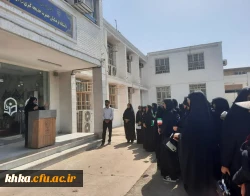 تجمع دانشجومعلمان مرکز خدیجه کبری (س) دزفول در سوگ شهادت سید حسن نصرالله 4