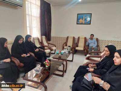 جلسه اعضای شورای صنفی با رئیس مرکز