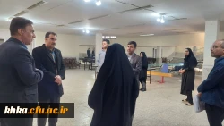 دور دوم بازدید ناظر سازمان مرکزی از مرکز تندرستی  2