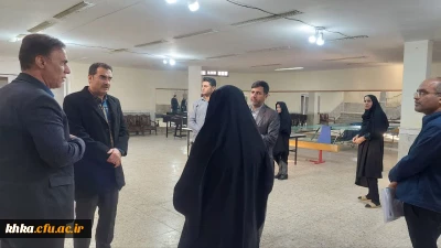 دور دوم بازدید ناظر سازمان مرکزی از مرکز تندرستی 