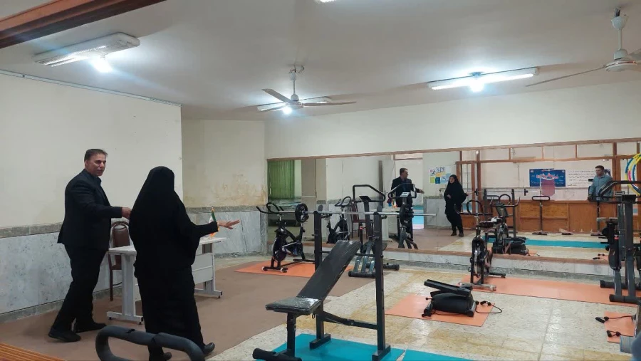 دور دوم بازدید ناظر سازمان مرکزی از مرکز تندرستی  9