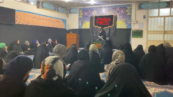  مراسم گرامیداشت ایام فاطمیه  2