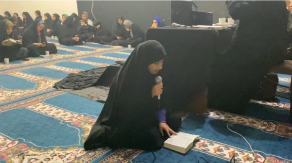  مراسم گرامیداشت ایام فاطمیه  13