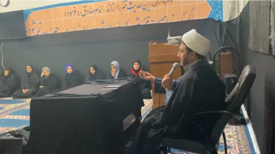  مراسم گرامیداشت ایام فاطمیه  15