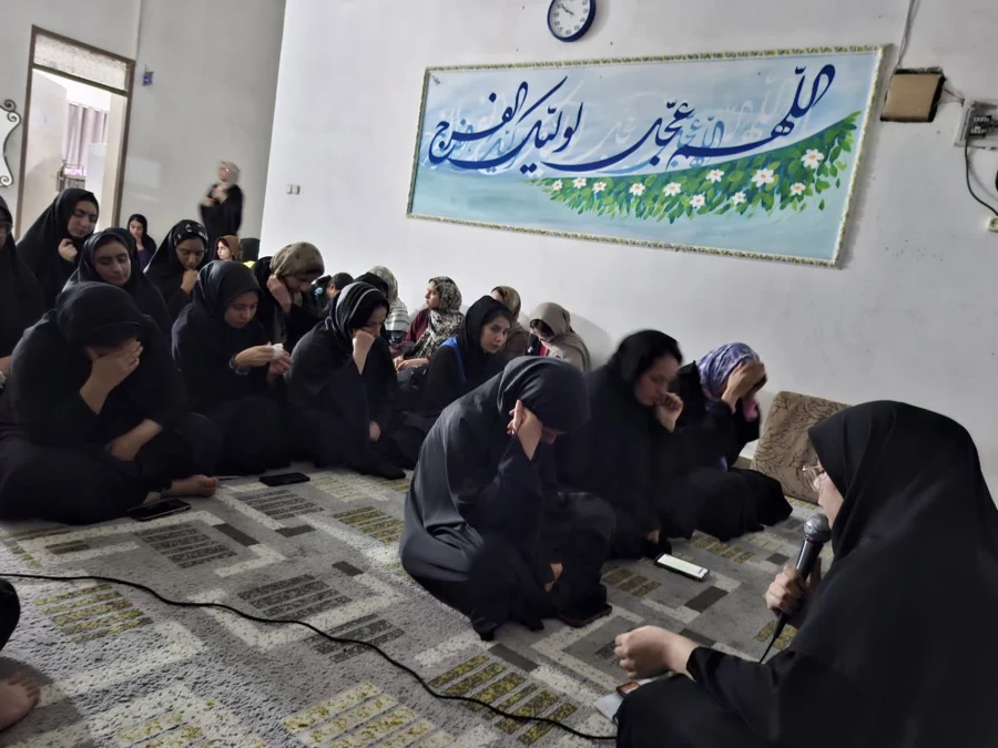  مراسم گرامیداشت ایام فاطمیه 4