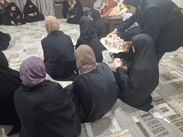  مراسم گرامیداشت ایام فاطمیه 5