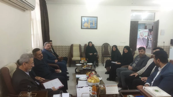 بازدید بازرسان وزارت علوم و فناوری  دانشگاه شهید چمران و مسئول نظارت و ارزیابی  مدیریت استان مرکز آموزش عالی حضرت خدیجه کبری (س) دزفول.  3