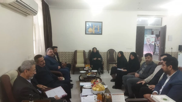 بازدید بازرسان وزارت علوم و فناوری  دانشگاه شهید چمران و مسئول نظارت و ارزیابی  مدیریت استان مرکز آموزش عالی حضرت خدیجه کبری (س) دزفول.  6