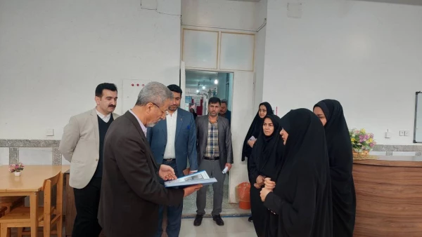 بازدید بازرسان وزارت علوم و فناوری  دانشگاه شهید چمران و مسئول نظارت و ارزیابی  مدیریت استان مرکز آموزش عالی حضرت خدیجه کبری (س) دزفول.  4