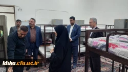 بازدید بازرسان وزارت علوم و فناوری  دانشگاه شهید چمران و مسئول نظارت و ارزیابی  مدیریت استان مرکز آموزش عالی حضرت خدیجه کبری (س) دزفول.  6