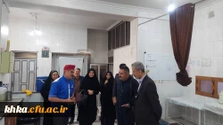 بازدید بازرسان وزارت علوم و فناوری  دانشگاه شهید چمران و مسئول نظارت و ارزیابی  مدیریت استان مرکز آموزش عالی حضرت خدیجه کبری (س) دزفول.  10