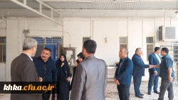 بازدید بازرسان وزارت علوم و فناوری  دانشگاه شهید چمران و مسئول نظارت و ارزیابی  مدیریت استان مرکز آموزش عالی حضرت خدیجه کبری (س) دزفول.  14
