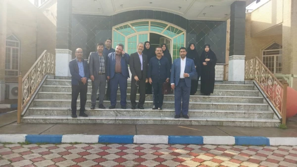 بازدید بازرسان وزارت علوم و فناوری  دانشگاه شهید چمران و مسئول نظارت و ارزیابی  مدیریت استان مرکز آموزش عالی حضرت خدیجه کبری (س) دزفول.  16