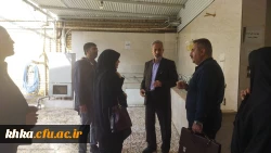 بازدید بازرسان وزارت علوم و فناوری  دانشگاه شهید چمران و مسئول نظارت و ارزیابی  مدیریت استان مرکز آموزش عالی حضرت خدیجه کبری (س) دزفول.  17