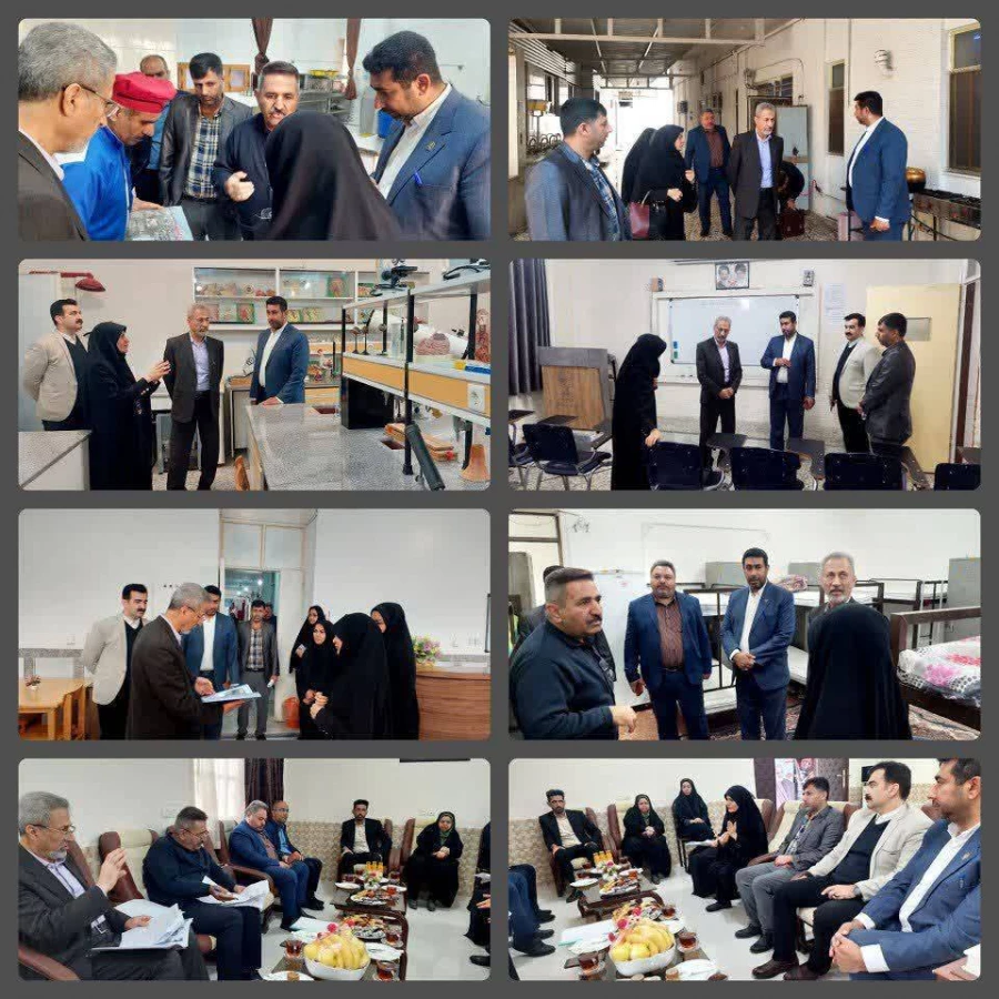 بازدید هیئت دبیرخانه نظارت، ارزیابی و تضمین کیفیت (ناتک) دانشگاه مادر (دانشگاه شهید چمران اهواز)  2