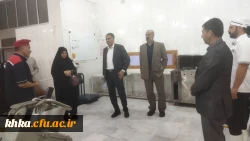 بازدید ناظر سازمان مرکزی و کارشناس مسئول امور دانشجویی مدیریت امور پردیس های دانشگاه فرهنگیان استان از مرکز آموزش عالی حضرت خدیجه کبری(س) دزفول 3