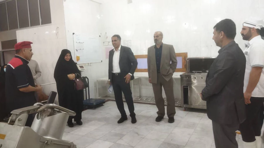 بازدید ناظر سازمان مرکزی و کارشناس مسئول امور دانشجویی مدیریت امور پردیس های دانشگاه فرهنگیان استان از مرکز آموزش عالی حضرت خدیجه کبری(س) دزفول 3