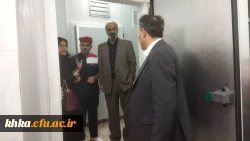 بازدید ناظر سازمان مرکزی و کارشناس مسئول امور دانشجویی مدیریت امور پردیس های دانشگاه فرهنگیان استان از مرکز آموزش عالی حضرت خدیجه کبری(س) دزفول 5