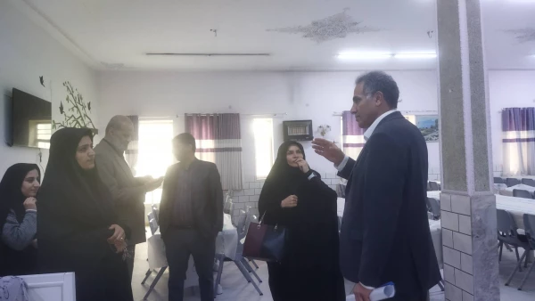 بازدید ناظر سازمان مرکزی و کارشناس مسئول امور دانشجویی مدیریت امور پردیس های دانشگاه فرهنگیان استان از مرکز آموزش عالی حضرت خدیجه کبری(س) دزفول 2