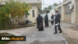بازدید ناظر سازمان مرکزی و کارشناس مسئول امور دانشجویی مدیریت امور پردیس های دانشگاه فرهنگیان استان از مرکز آموزش عالی حضرت خدیجه کبری(س) دزفول 3