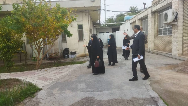 بازدید ناظر سازمان مرکزی و کارشناس مسئول امور دانشجویی مدیریت امور پردیس های دانشگاه فرهنگیان استان از مرکز آموزش عالی حضرت خدیجه کبری(س) دزفول 3