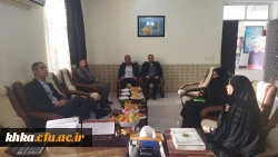 ازدید رئیس اداره طرح، برنامه و بودجه و امور مالی مدیریت امور پردیس های استان از مرکز آموزش عالی حضرت خدیجه کبری (س) دزفول  6