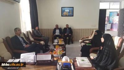 ازدید رئیس اداره طرح، برنامه و بودجه و امور مالی مدیریت امور پردیس های استان از مرکز آموزش عالی حضرت خدیجه کبری (س) دزفول 