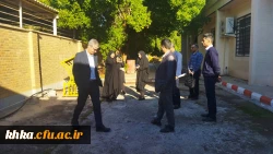 ازدید رئیس اداره طرح، برنامه و بودجه و امور مالی مدیریت امور پردیس های استان از مرکز آموزش عالی حضرت خدیجه کبری (س) دزفول  7