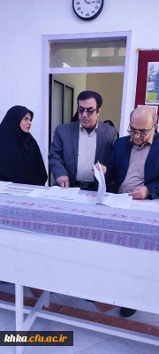 بازدید معاون هماهنگی مدیریت امور پردیس های استان خوزستان و معماری از سازمان مرکزی دانشگاه فرهنگیان از مرکز آموزش عالی حضرت خدیجه کبری (س)