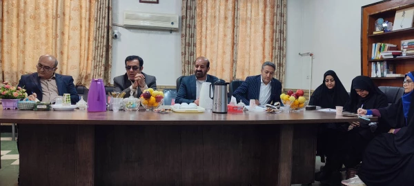 بازدید معاون هماهنگی مدیریت امور پردیس های استان خوزستان و معماری از سازمان مرکزی دانشگاه فرهنگیان از مرکز آموزش عالی حضرت خدیجه کبری (س) 6