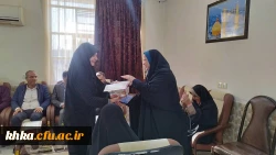 تقدیر از کارکنان مرکز آموزش عالی حضرت خدیجه کبری(س) به مناسبت ولادت باسعادت امام علی (ع) 4